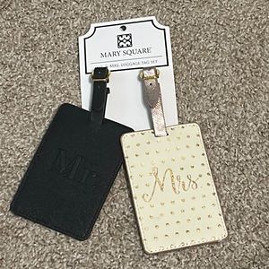 Mr. & Mrs. Luggage Tags